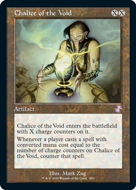 Chalice of the Void Time Spiral Remastered - Retro Frame